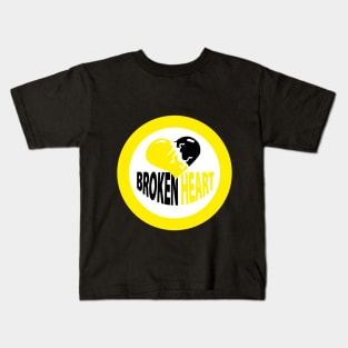 Broken Heart Sign Kids T-Shirt